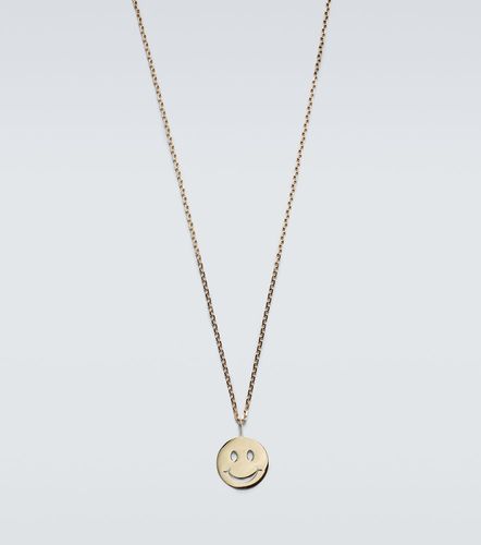 Collier Happy Face en or 14 ct - Sydney Evan - Modalova