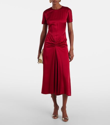 Victoria Beckham Robe midi en satin - Victoria Beckham - Modalova