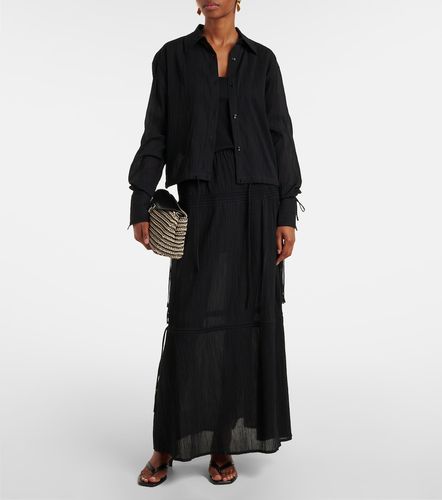 Toteme Jupe longue en coton - Toteme - Modalova