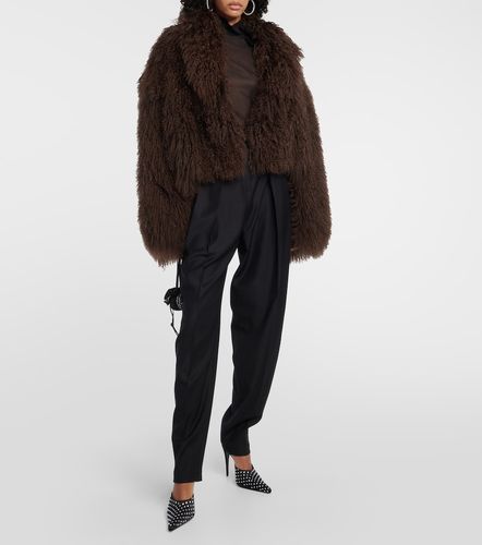 Veste raccourcie en shearling - Magda Butrym - Modalova