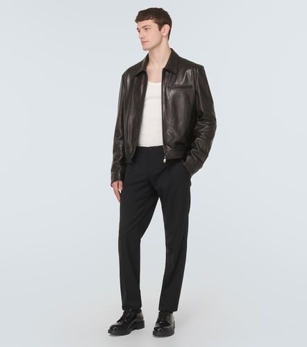 Dolce&Gabbana Veste en cuir - Dolce&Gabbana - Modalova