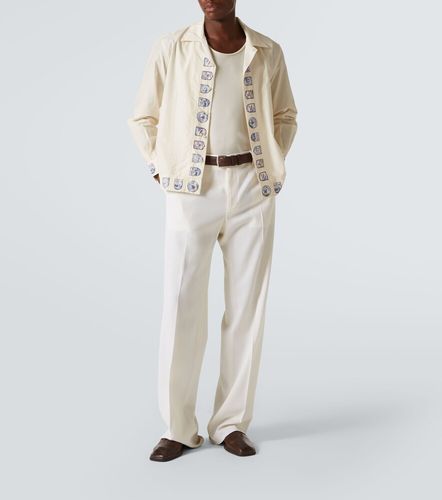 Chemise Ski Season en coton et soie - Bode - Modalova