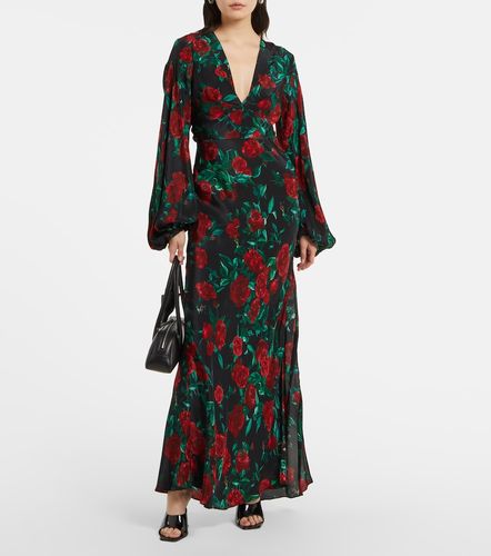 Robe longue Eleanor à fleurs - Alexandra Miro - Modalova
