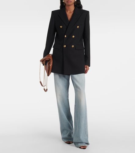 Blazer en gabardine de laine - Saint Laurent - Modalova