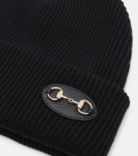 Gucci Bonnet Horsebit en laine - Gucci - Modalova