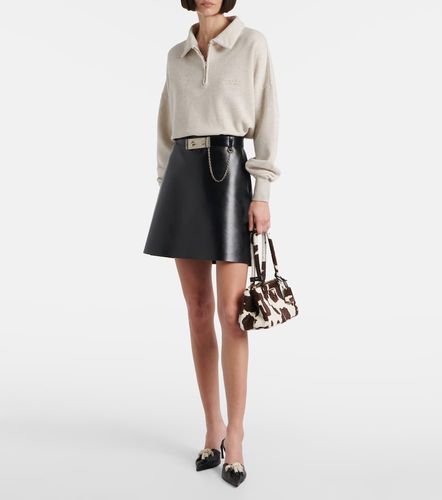 Prada Mini-jupe en cuir - Prada - Modalova