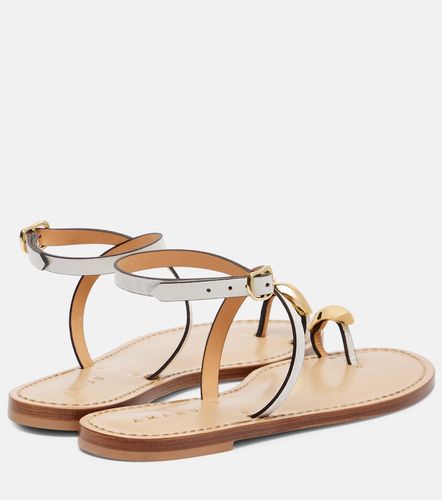 Sandales Kigali en cuir à ornements - Amanu - Modalova