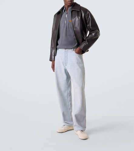 Veste en cuir Intreccio - Bottega Veneta - Modalova