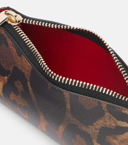 Pochette Cabata Small en cuir à motif léopard - Christian Louboutin - Modalova