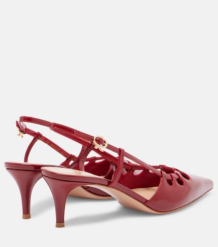 Escarpins slingback Eloise 55 en cuir verni - Gianvito Rossi - Modalova