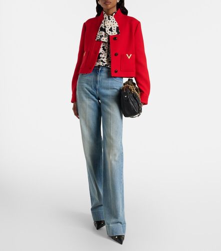 Veste VGold en laine et soie - Valentino - Modalova