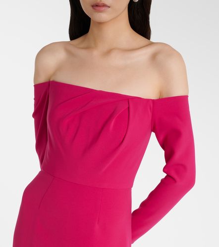 Robe longue à encolure bardot - Carolina Herrera - Modalova