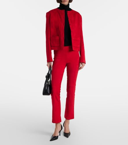 Pantalon slim JP Twenty en daim - Stouls - Modalova