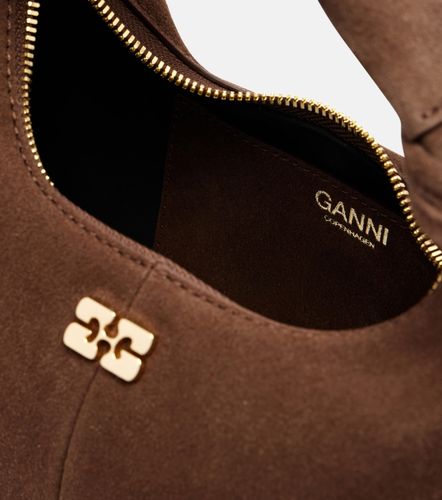 Sac en daim à anse supérieure - Ganni - Modalova