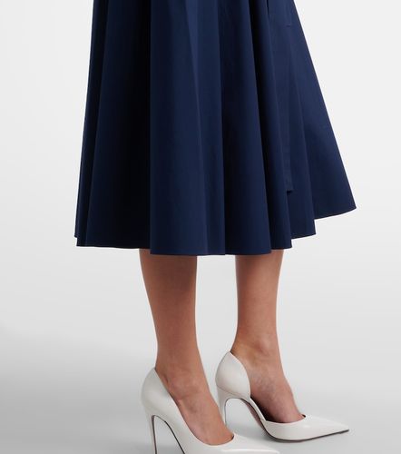 Robe chemise en coton mélangé à fleurs - Carolina Herrera - Modalova
