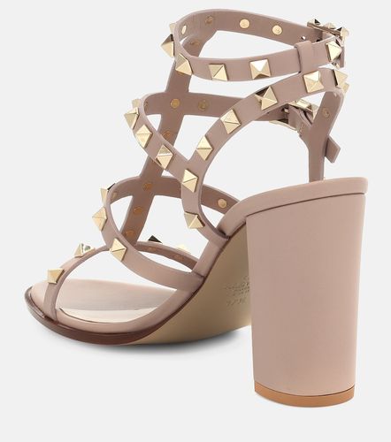 Sandales Rockstud en cuir - Valentino Garavani - Modalova