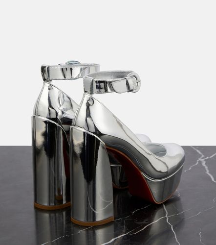 Escarpins Movidastrap en cuir métallisé - Christian Louboutin - Modalova