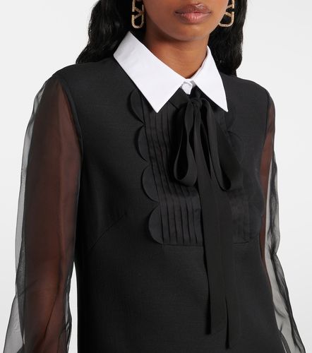 Valentino Robe en Crêpe Couture - Valentino - Modalova