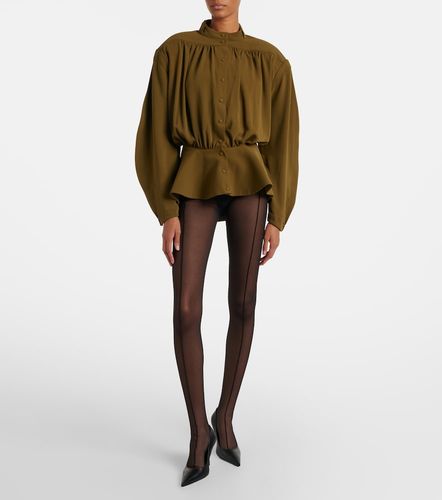 Mugler Collants re/edit en tulle - Mugler - Modalova