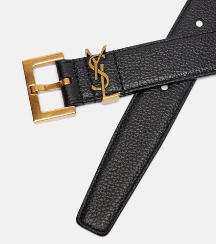 Ceinture Cassandre en cuir - Saint Laurent - Modalova