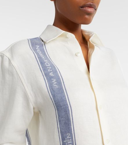 JW Anderson Chemise courte en lin - JW Anderson - Modalova