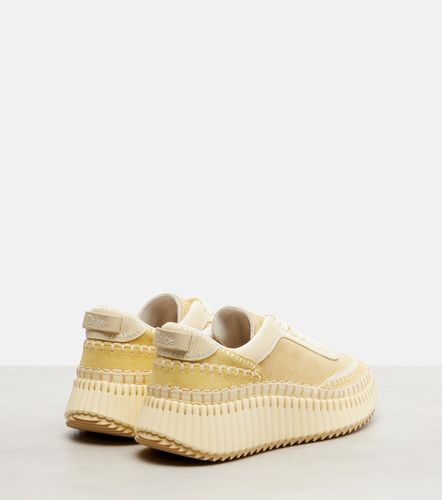 Chloé Baskets à plateforme Nama en daim - Chloe - Modalova