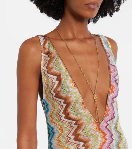 Missoni Robe longue Zigzag - Missoni - Modalova