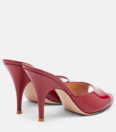 Mules Sofia en cuir verni - Gianvito Rossi - Modalova