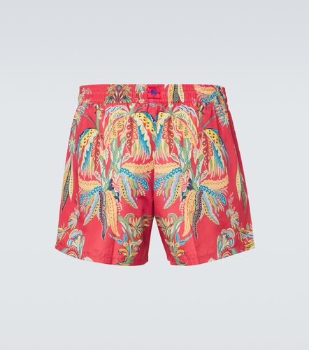 Etro Short de bain à imprimé - Etro - Modalova