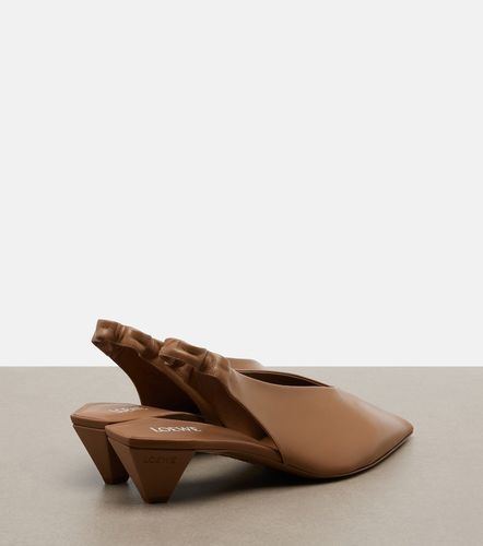 Escarpins slingback Origami en cuir - Loewe - Modalova