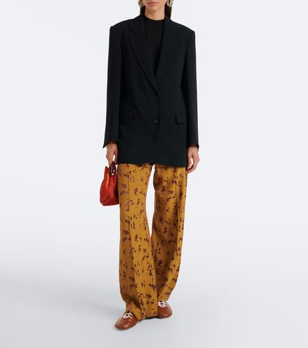 Pantalon ample à fleurs - Dries Van Noten - Modalova