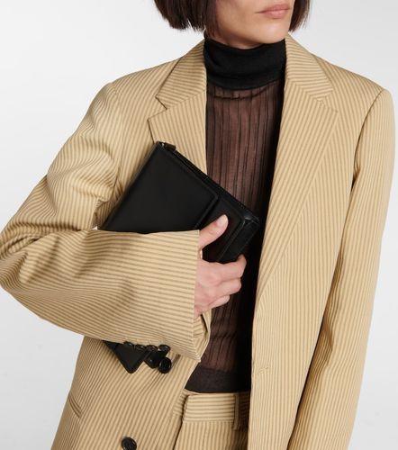 Blazer Isaac rayé en laine et coton mélangés - Petar Petrov - Modalova