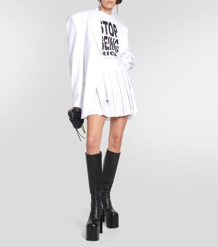Mini-jupe imprimée en coton - Vetements - Modalova