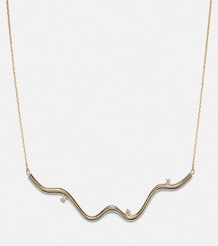 Collier Harbor Lights en or 10 ct et diamants - Stone and Strand - Modalova