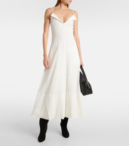 Robe midi Ruby en lin mélangé - Proenza Schouler - Modalova