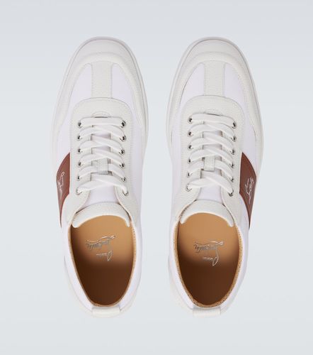 Baskets Retero en toile et cuir - Christian Louboutin - Modalova