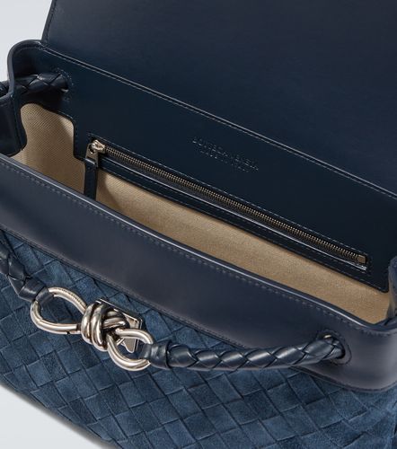Sac Andiamo Small en daim Intrecciato - Bottega Veneta - Modalova