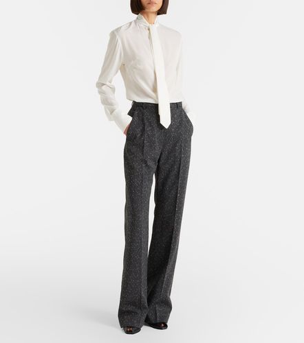McQueen Chemise en crêpe de chine - McQueen - Modalova