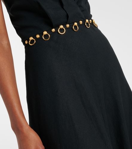 Robe longue Hailey en lin mélangé - ViX Paula Hermanny - Modalova