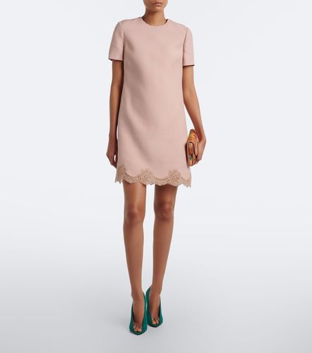 Robe en Crêpe Couture à dentelle - Valentino - Modalova