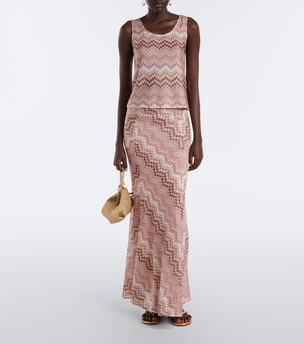 Missoni Jupe longue à motif Zigzag - Missoni - Modalova