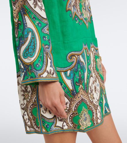 Alémais Robe Porter en lin à imprimé - Alemais - Modalova