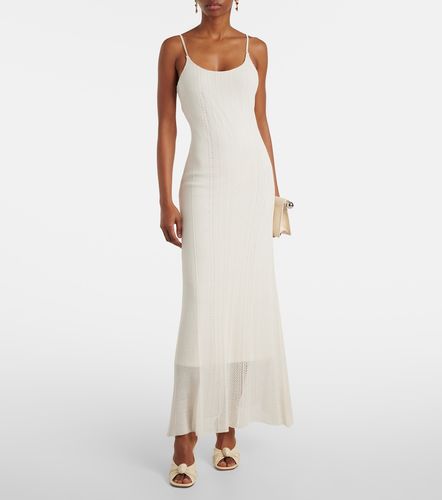 Robe midi Treillis en coton mélangé - Faithfull - Modalova