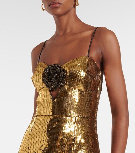 Robe longue Gloria à sequins - Rebecca Vallance - Modalova
