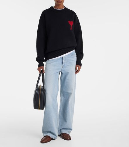 Pull Ami de Coeur en laine vierge - Ami Paris - Modalova