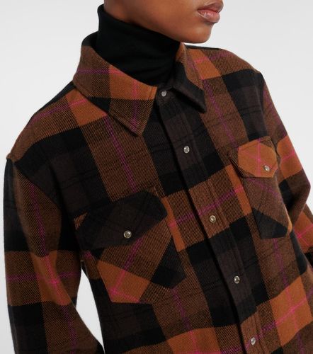 Chemise en cachemire à carreaux - God's True Cashmere - Modalova