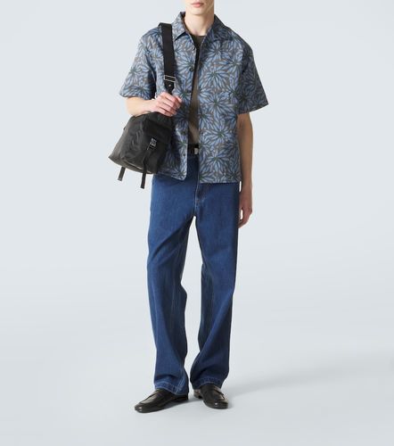 Chemise imprimée en coton et soie - Prada - Modalova