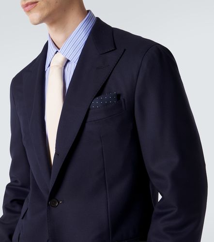 Carré de poche en soie à pois - Dunhill - Modalova