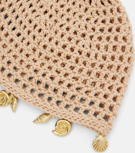 Oséree Bonnet en coton à ornements - Oseree - Modalova