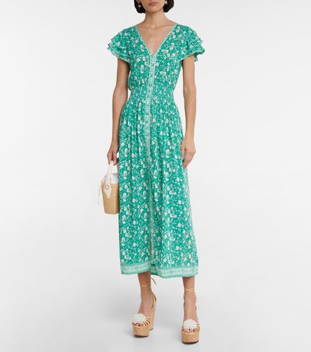 Robe midi Della à fleurs - Poupette St Barth - Modalova